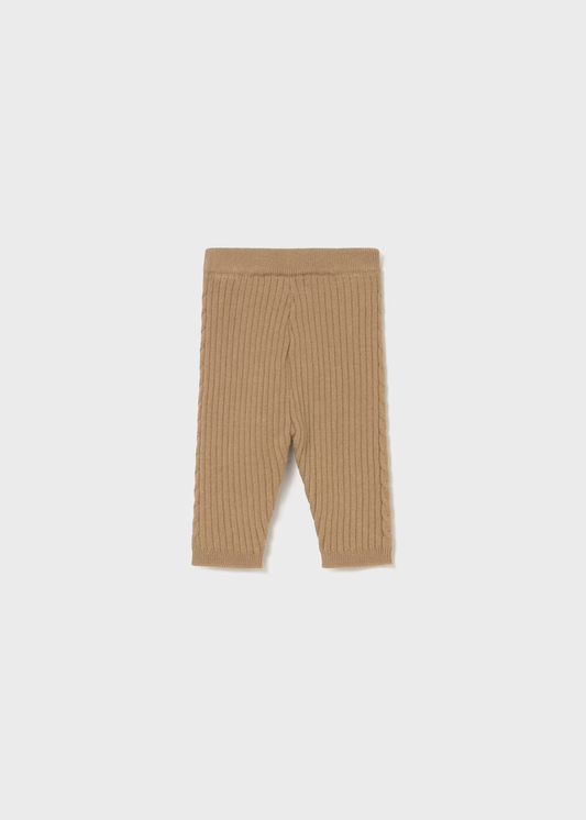 Leggings tricô recém nascida