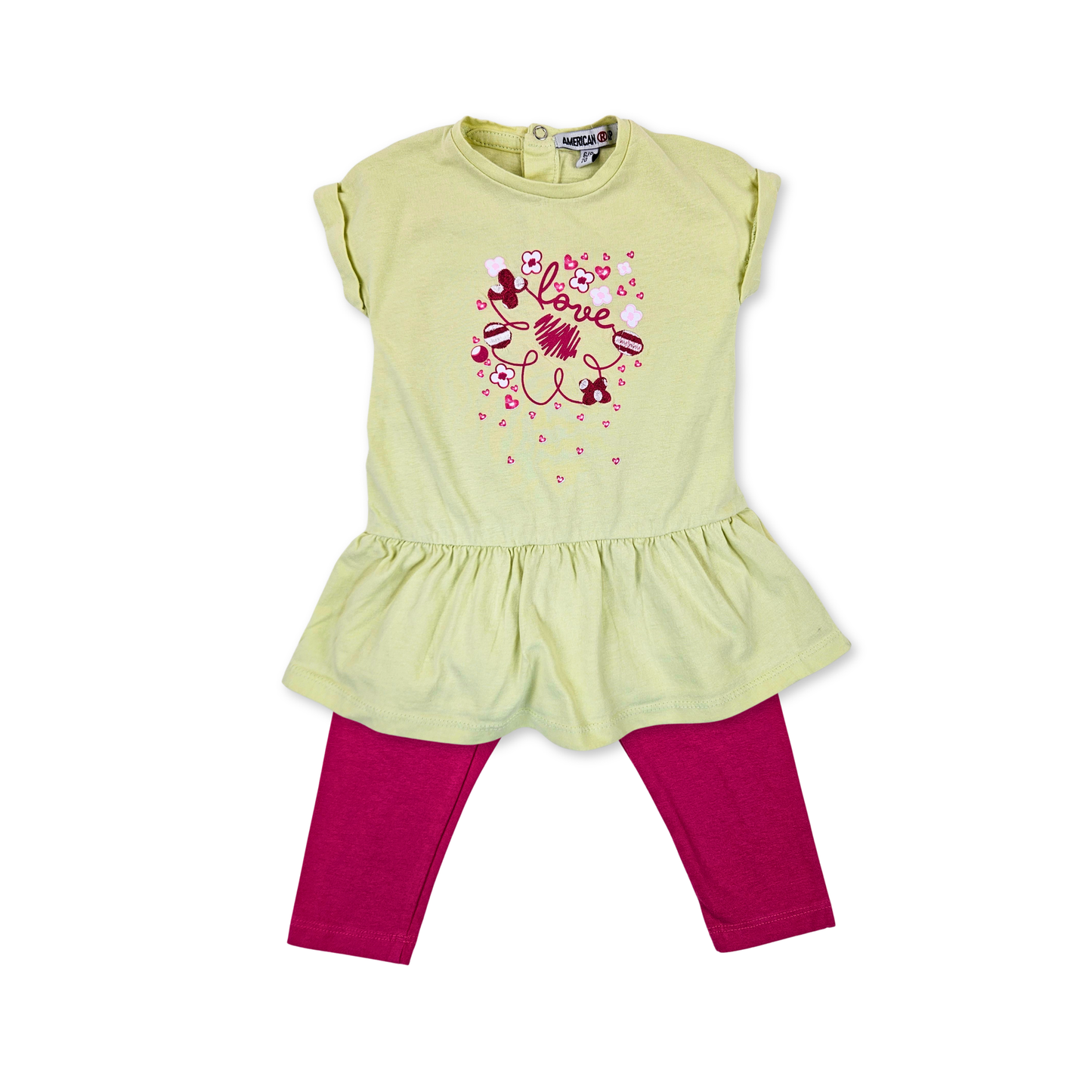 Camisola combinada com legging