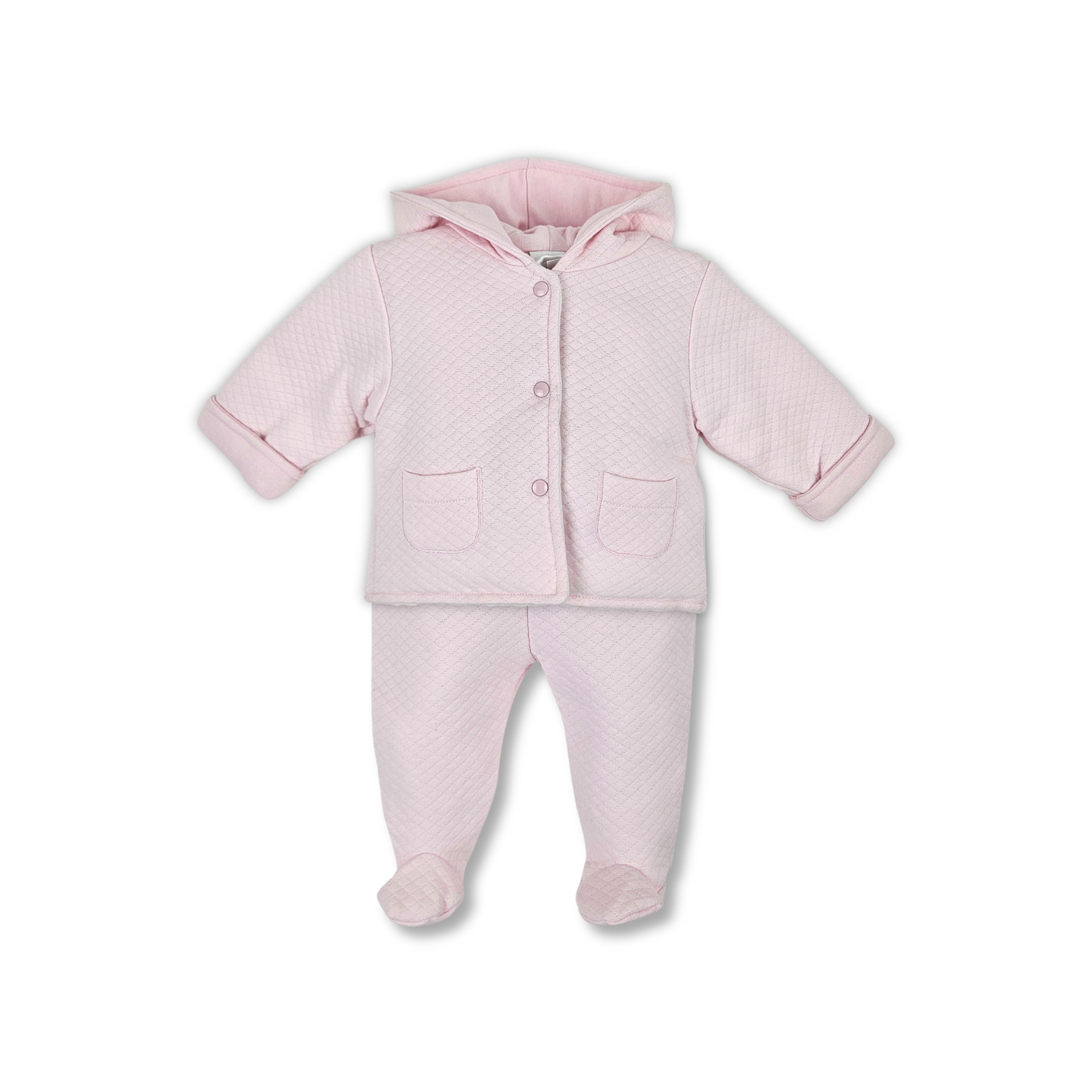 Conjunto de três peças Cor de Rosa