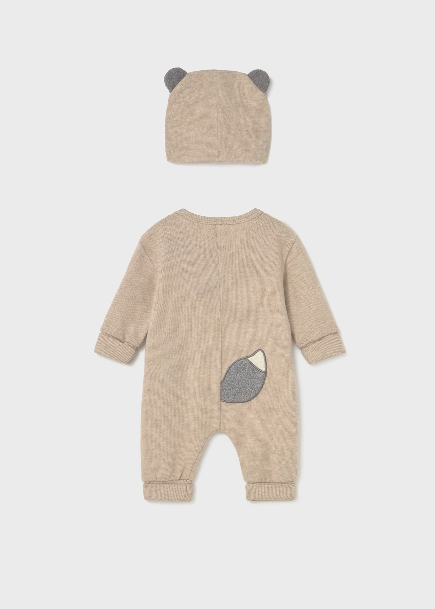 Babygrow com gorro recém nascido