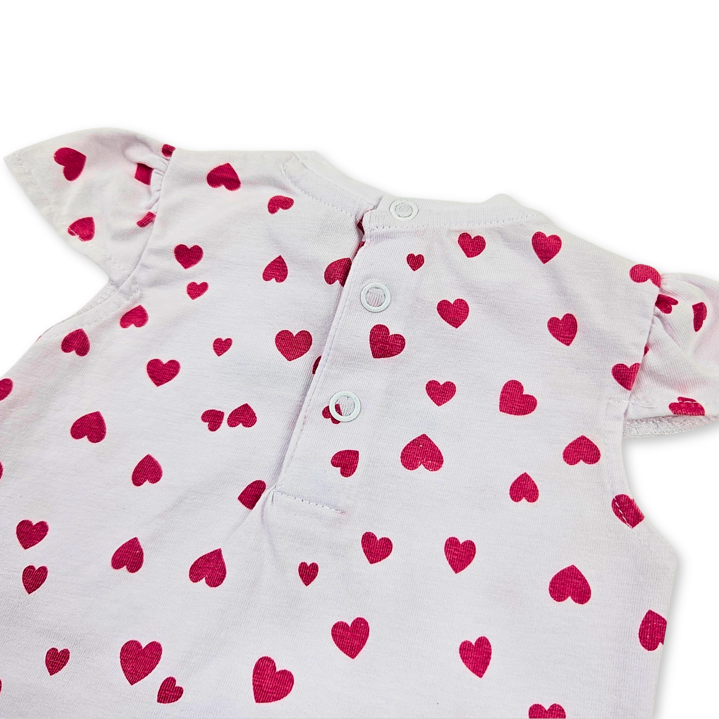Conjunto de t-shirt e calção de bebé