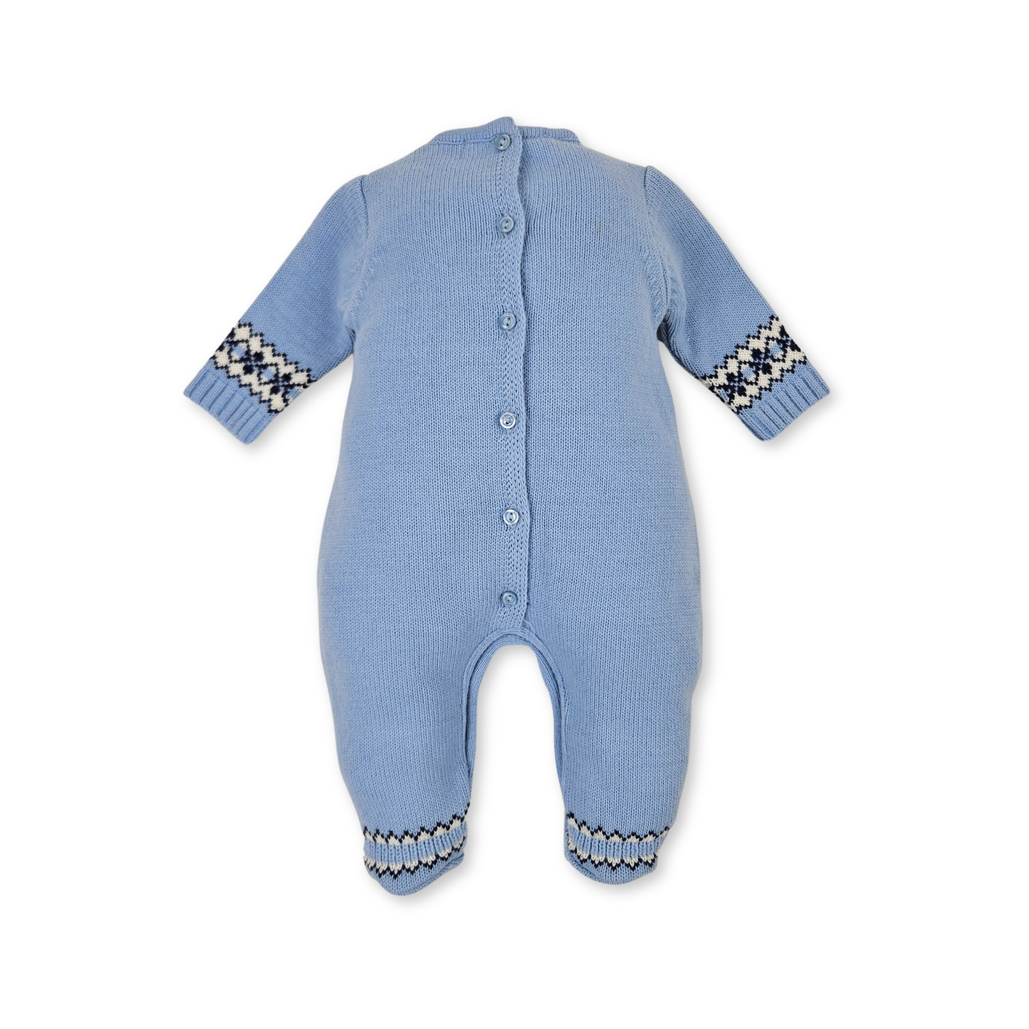 Babygrow em Malha Azul Marinho