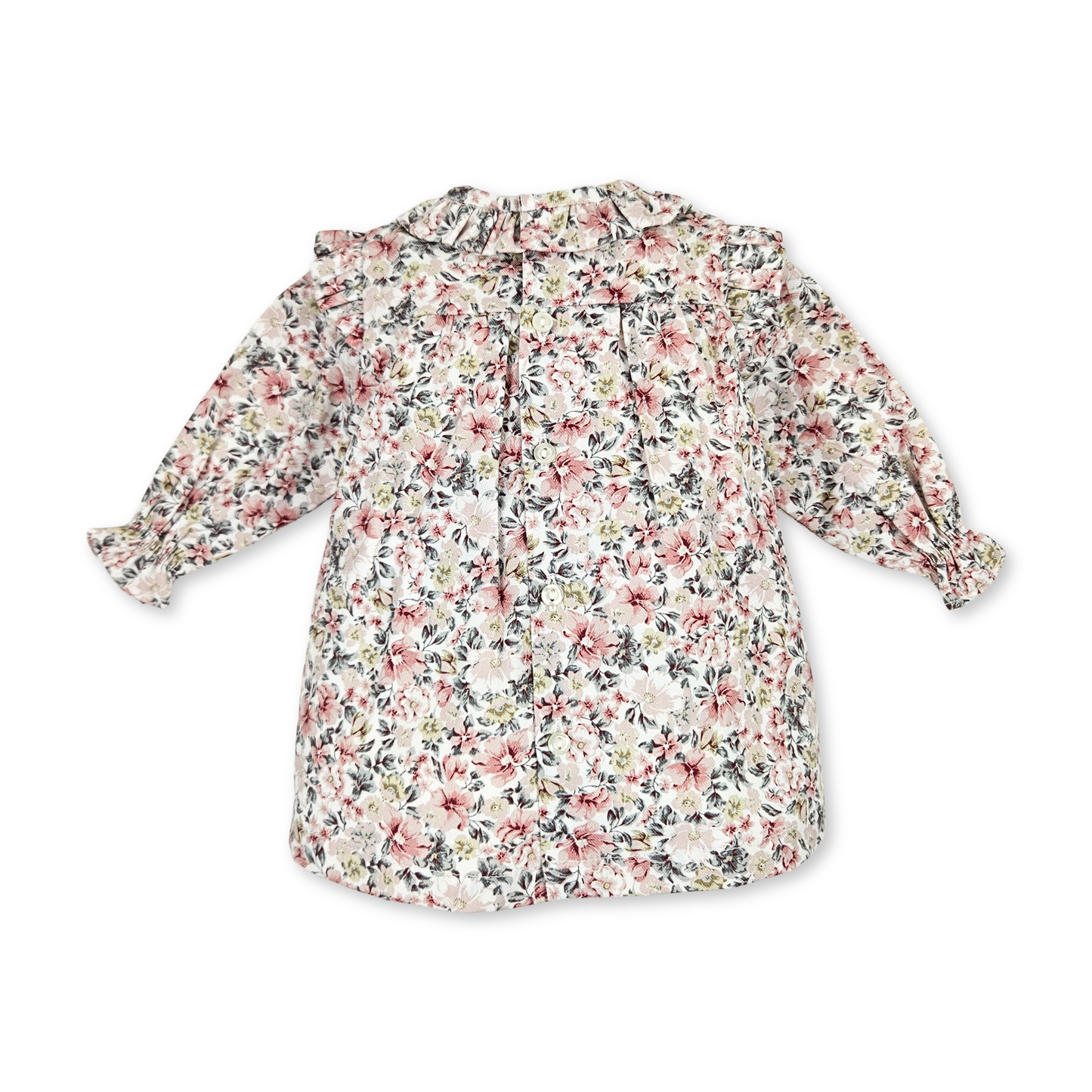 Vestido de bebé com Flores