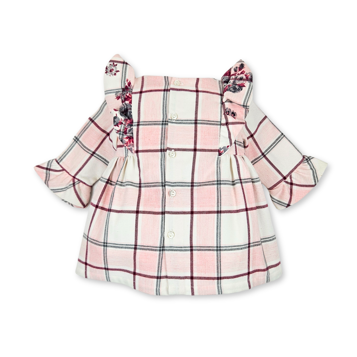 Vestido de Bebé ao Xadrez
