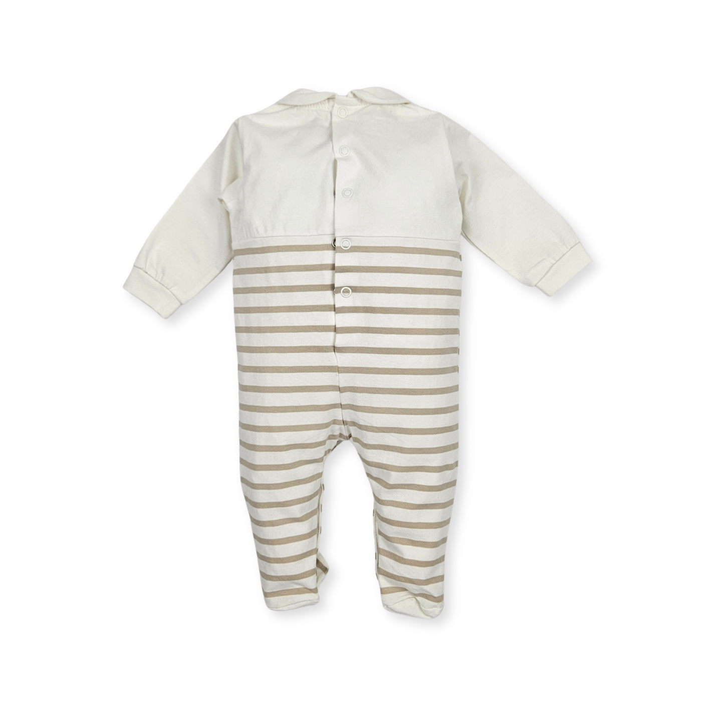 Babygrow algodão de manga comprida