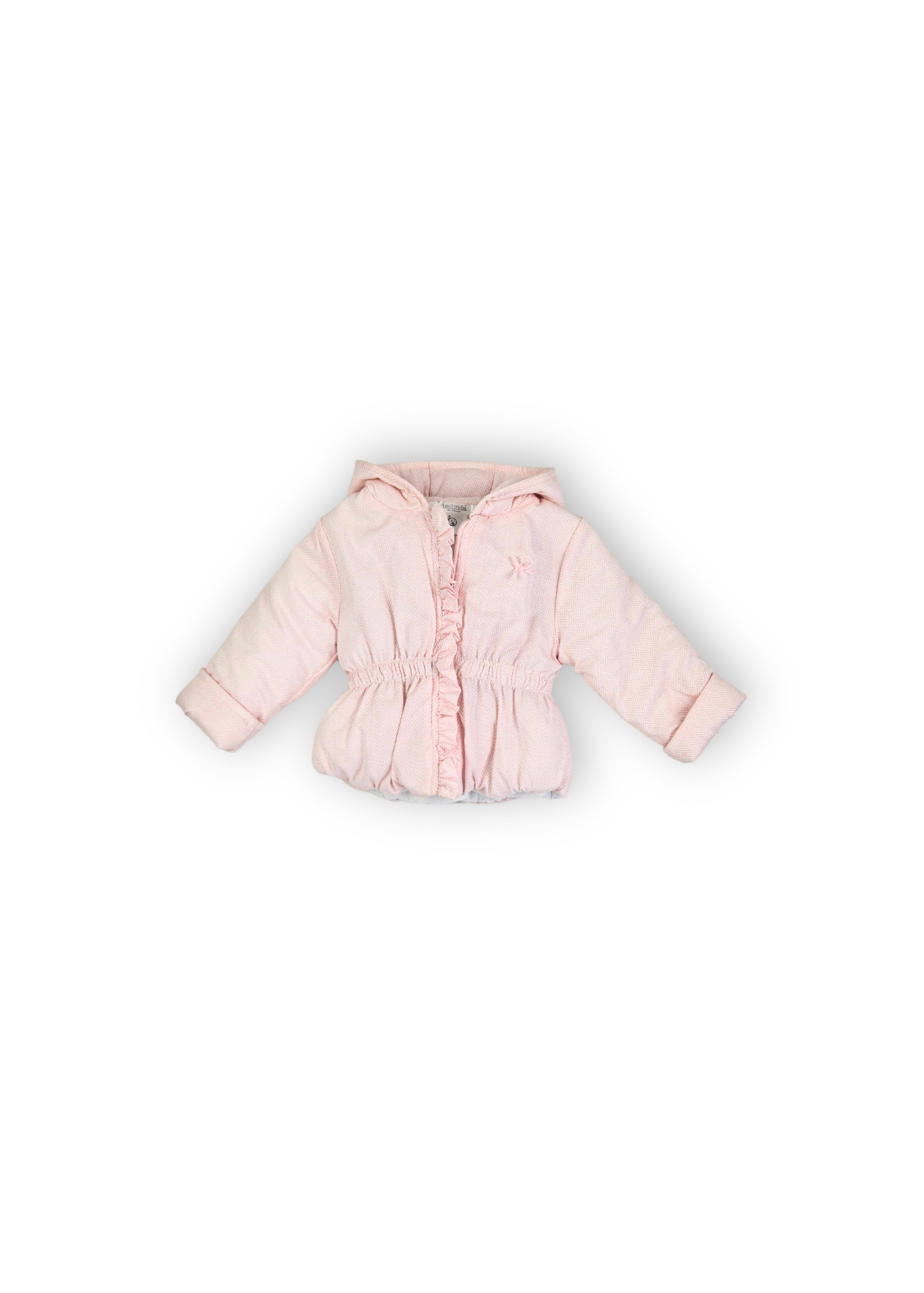 Casaco Acolchoado Cor de Rosa