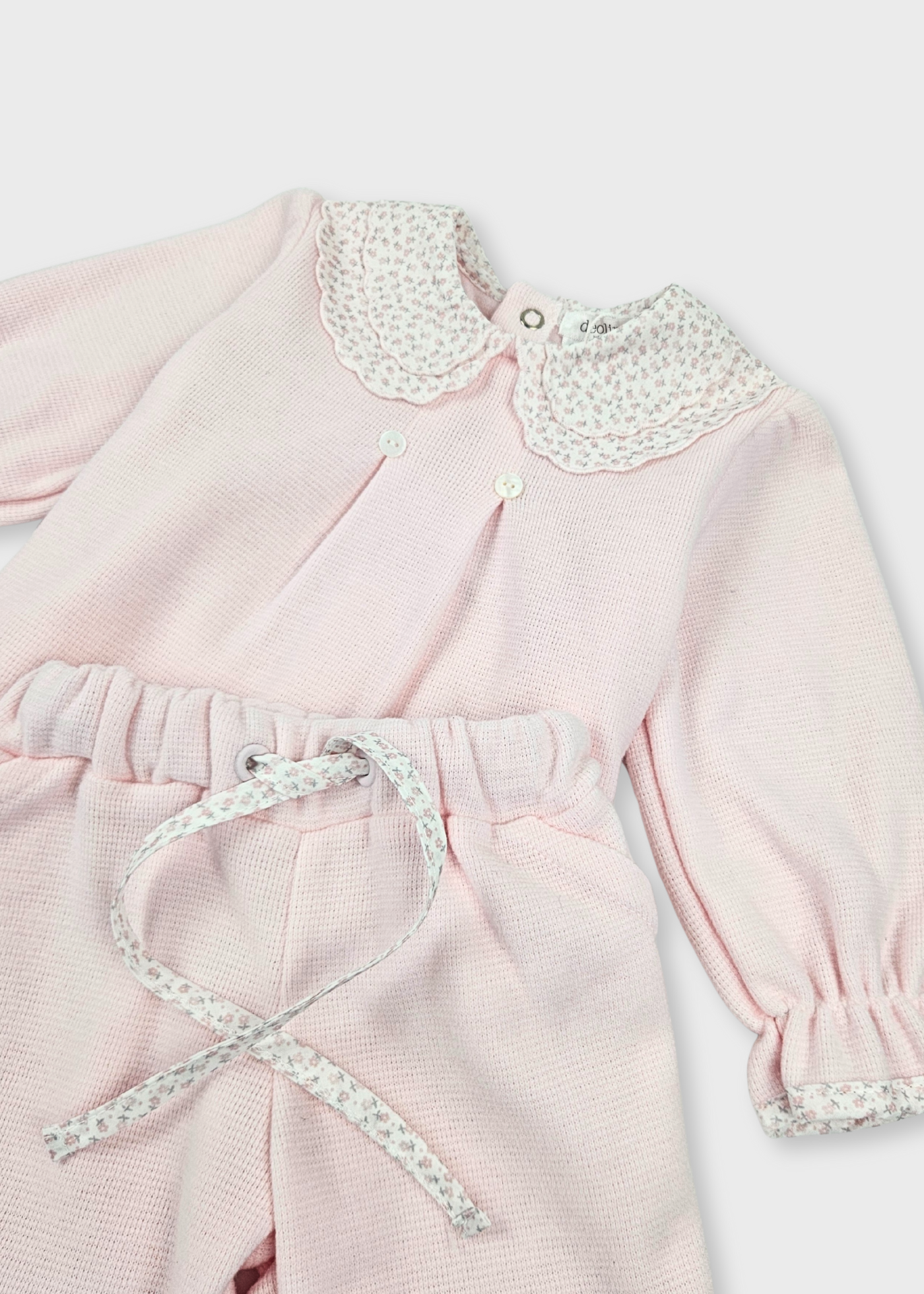 Conjunto Cardado Cor de Rosa