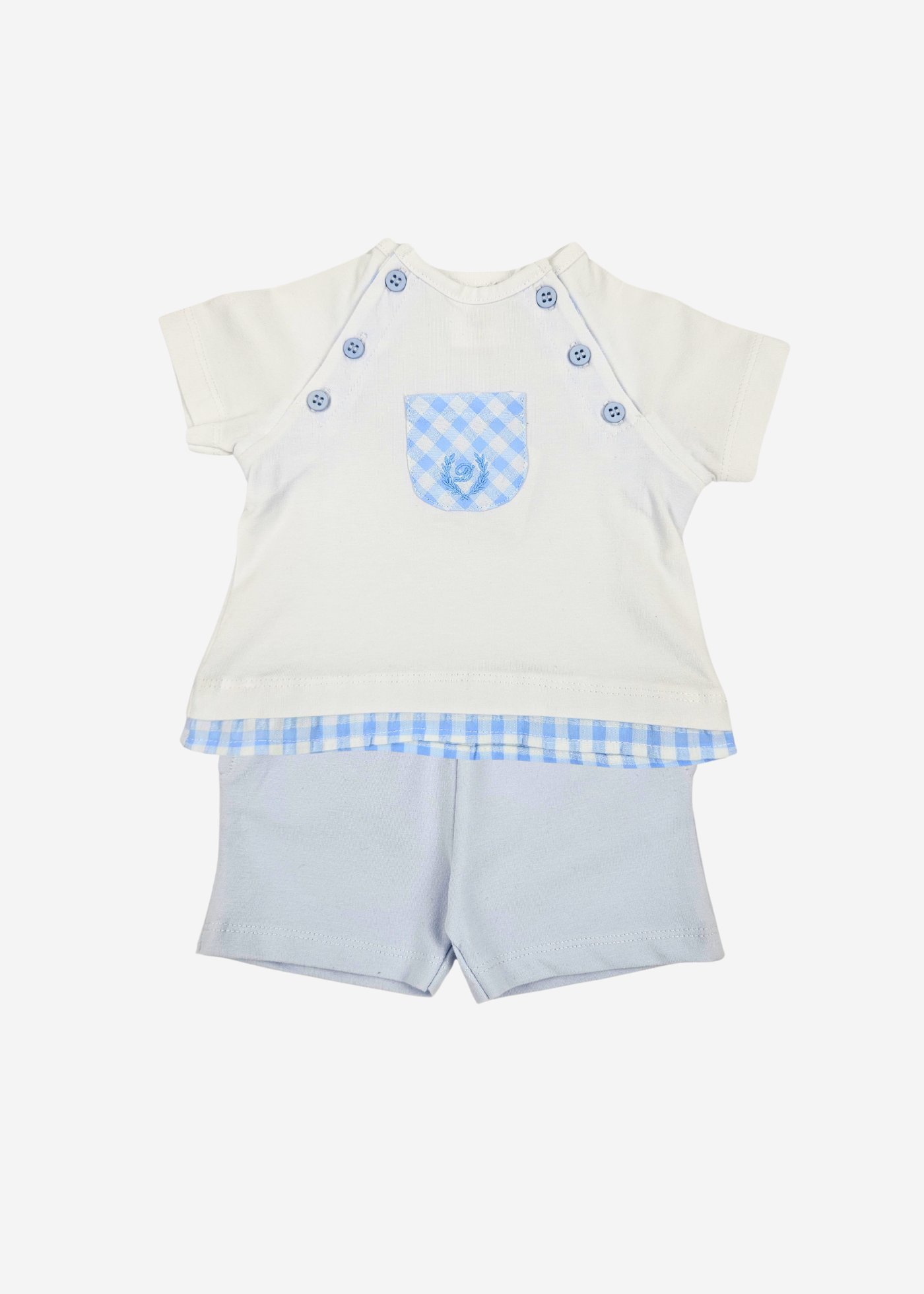 Conjunto de menino camisola e calção