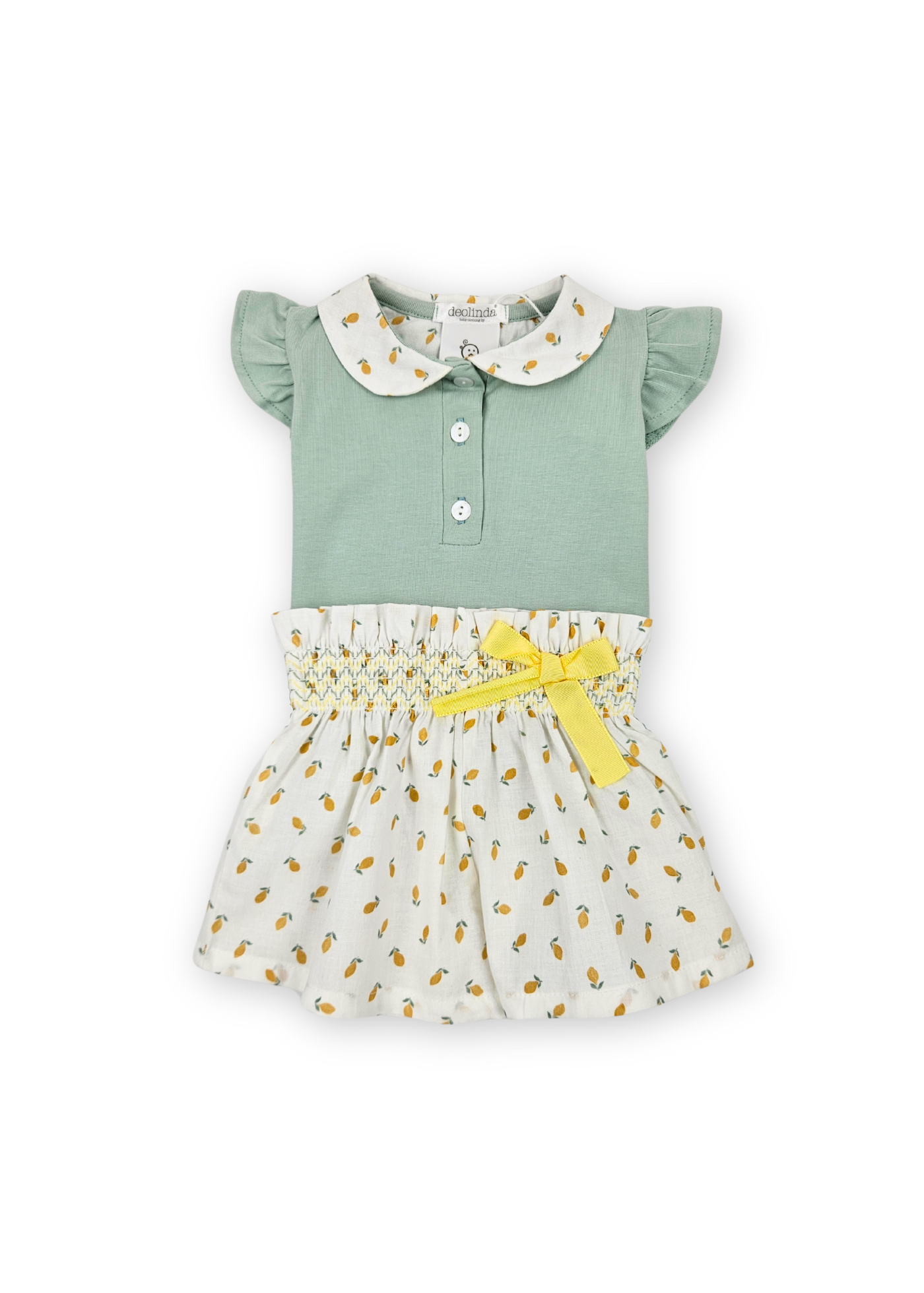 Conjunto de menina camisola e calção