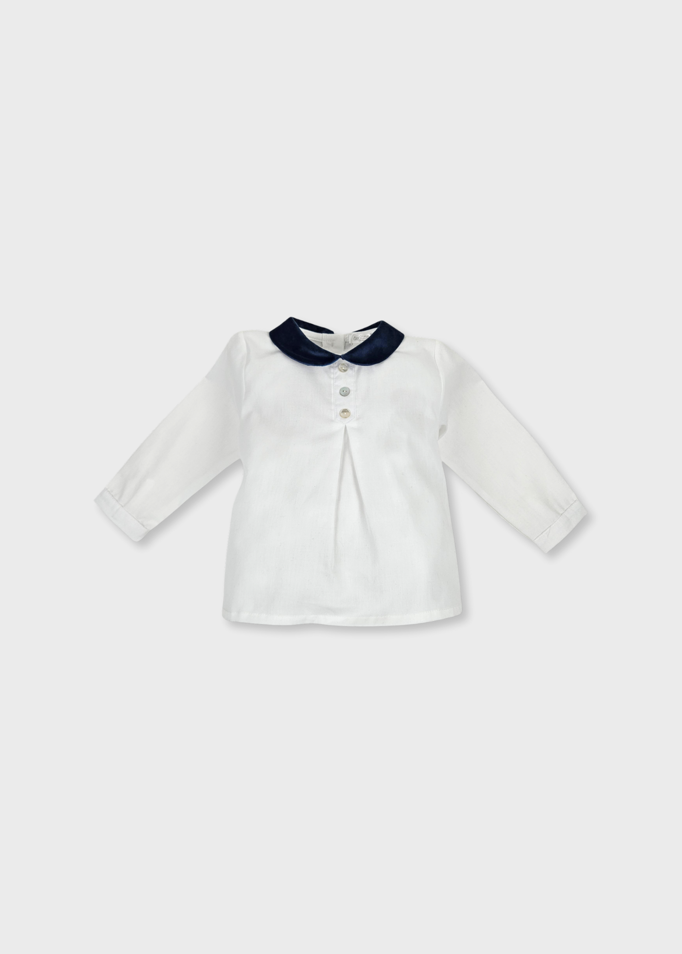Conjunto Camisa e Tapa Fralda em Veludo