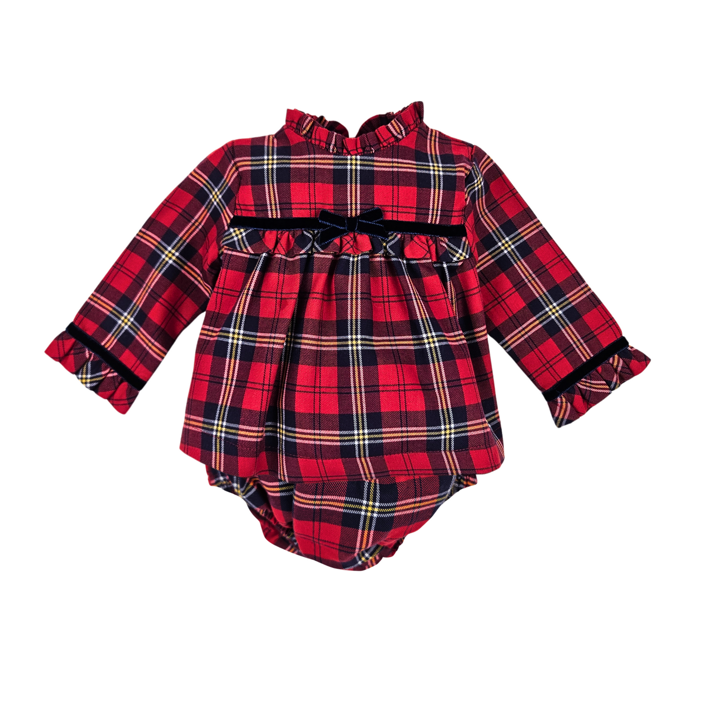 Conjunto de bebé Vestido e Tapa fraldas