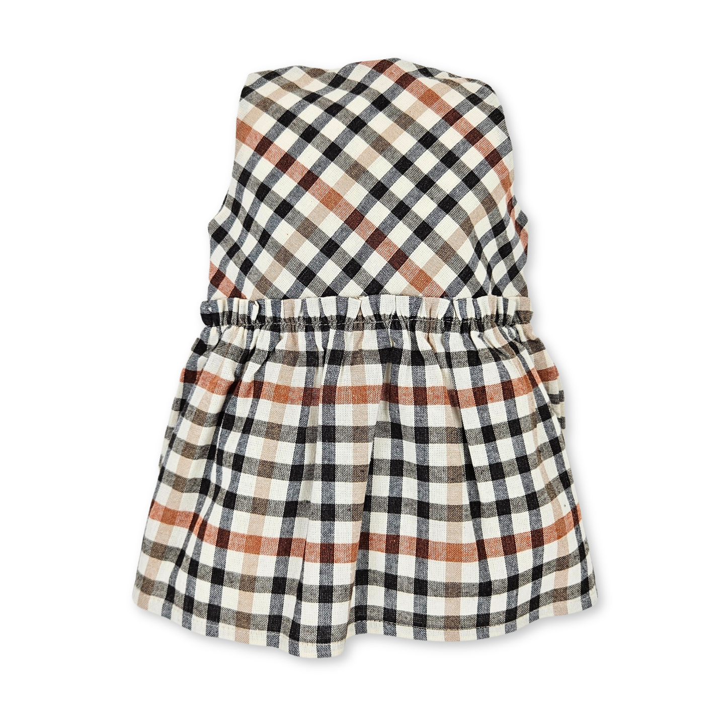Vestido em Algodão ao Xadrez