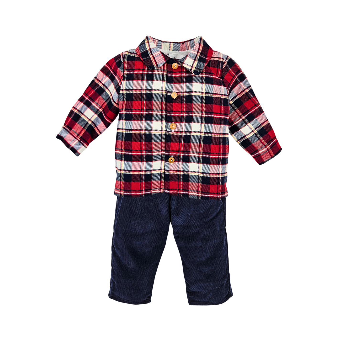 Conjunto de bebé Vestido e Tapa fraldas