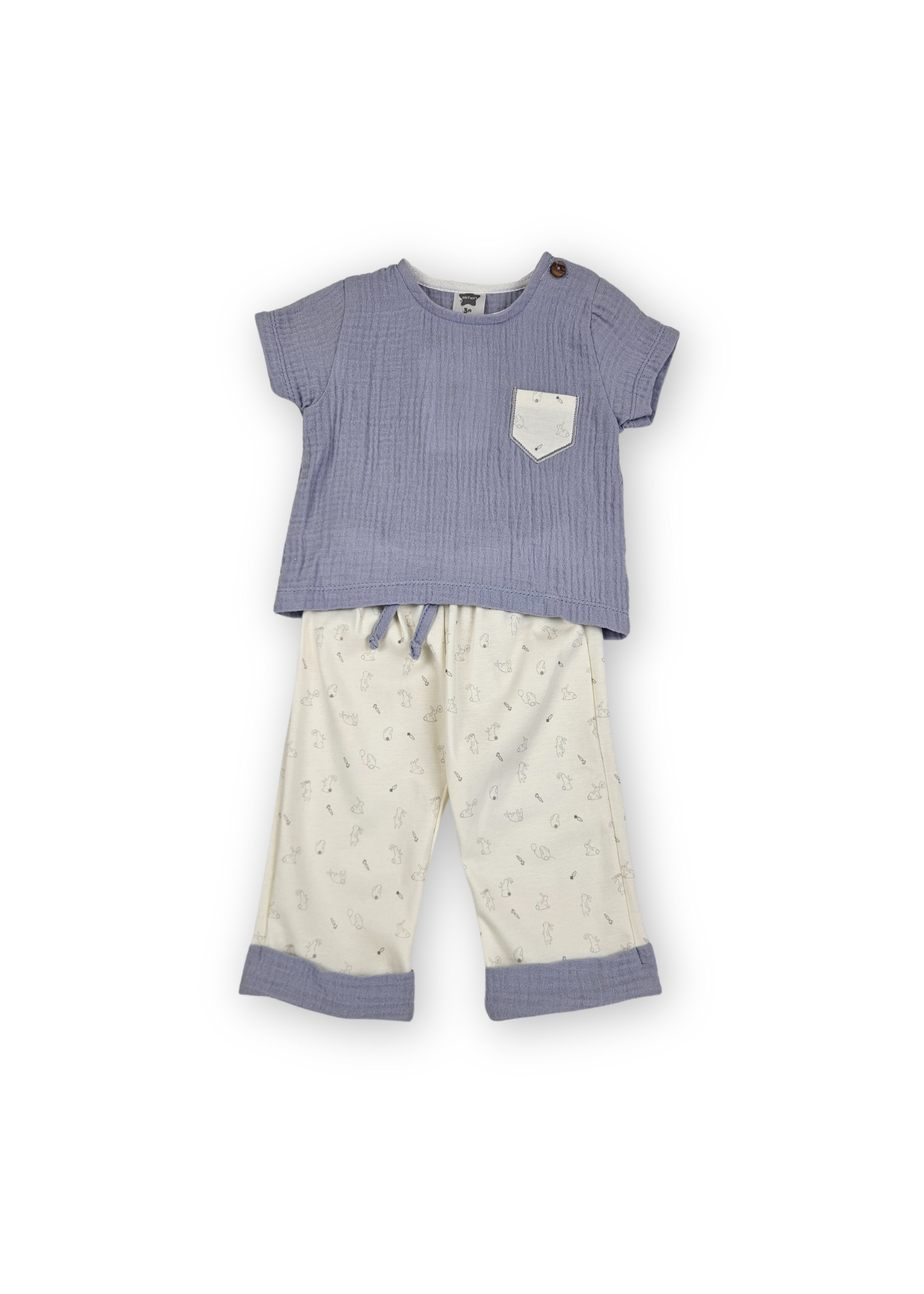 Conjunto t-shirt e calça