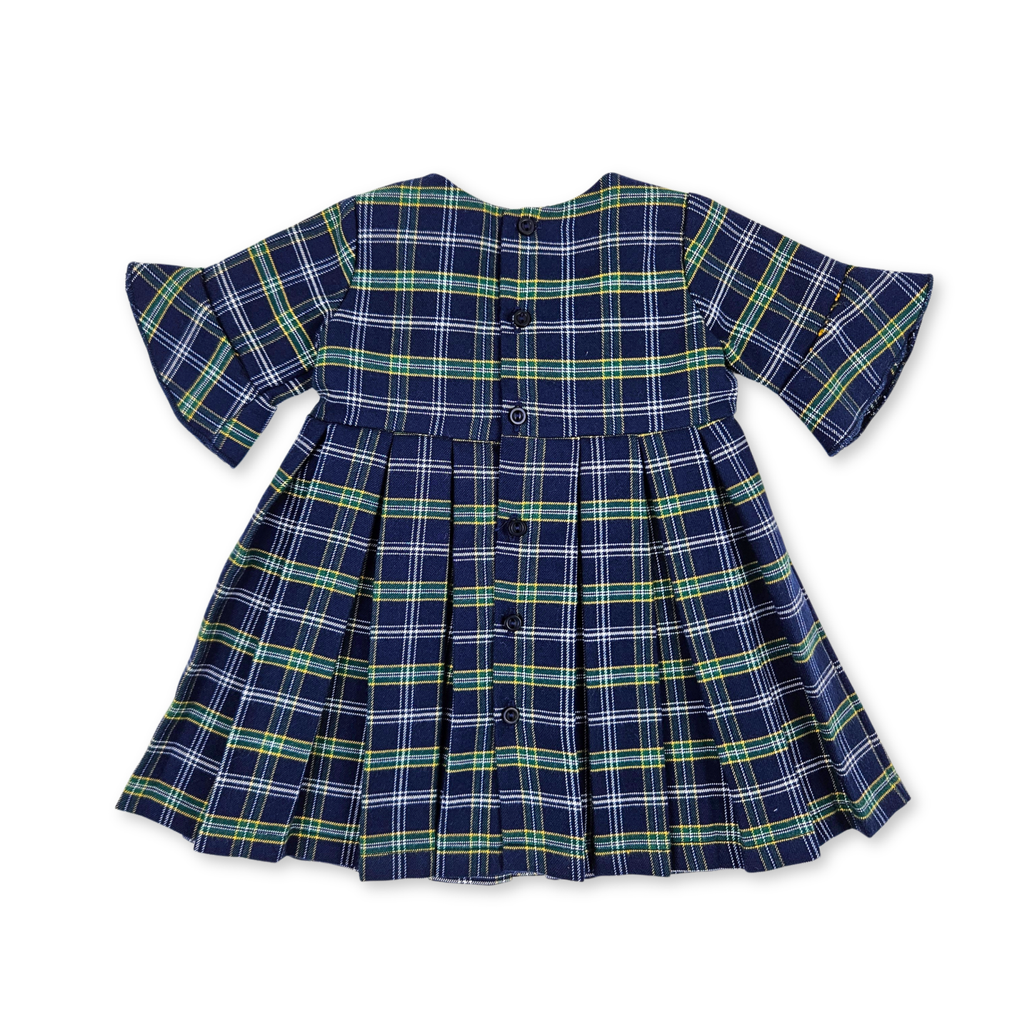 Vestido de bebé ao Xadrez