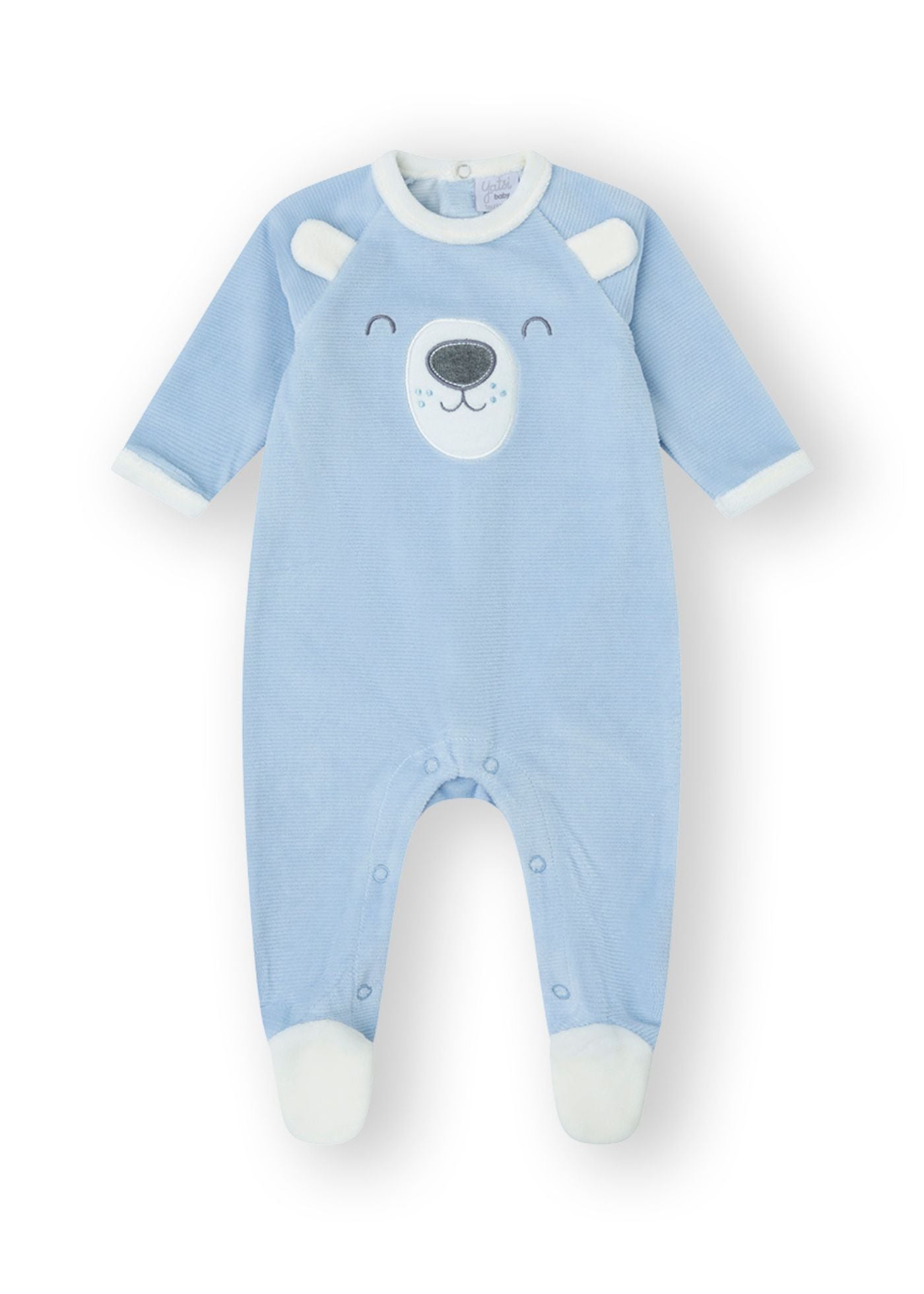 Babygrow de veludo recém nascido