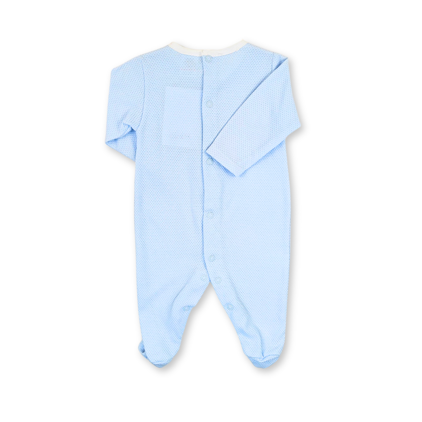 Babygrow de Algodão Azul Bebé