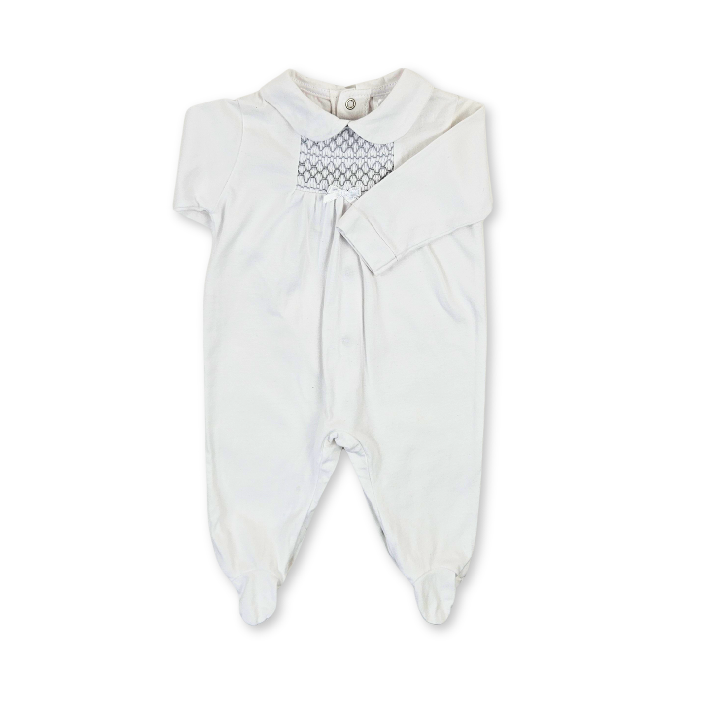 Babygrow Branco de Algodão