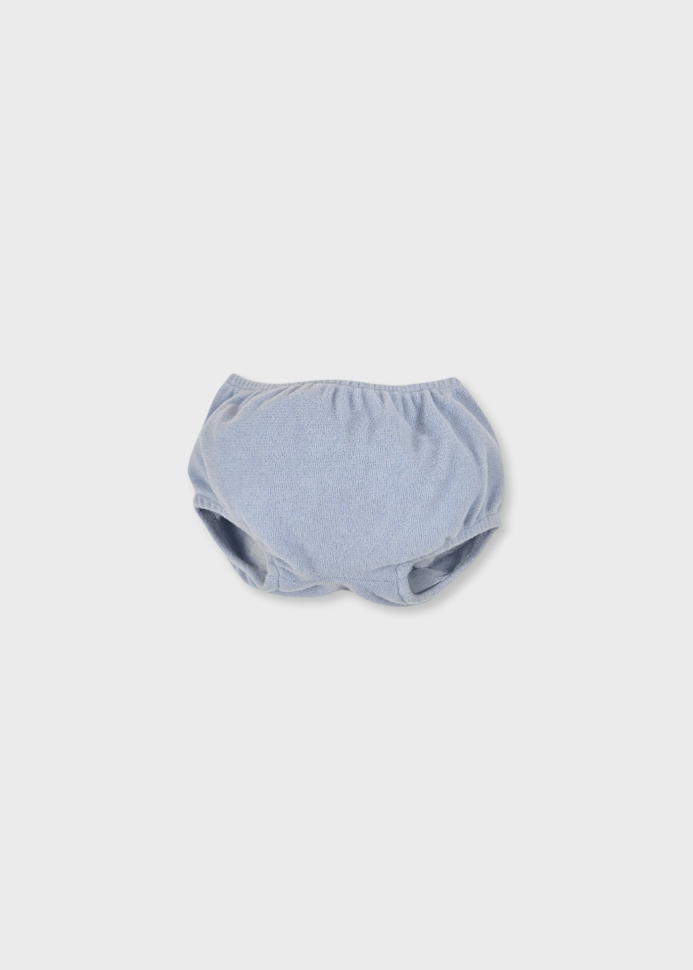 Conjunto Bebé Azul Claro em Algodão Cardado