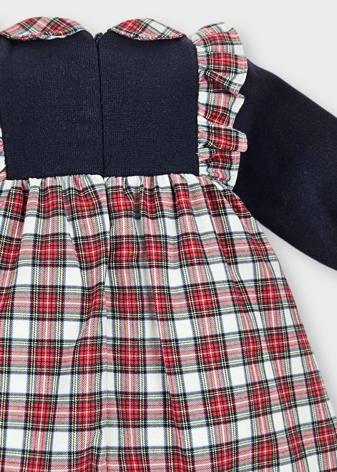 Vestido de Algodão com Xadrez