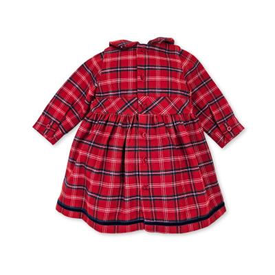 Vestido de bebé ao Xadrez