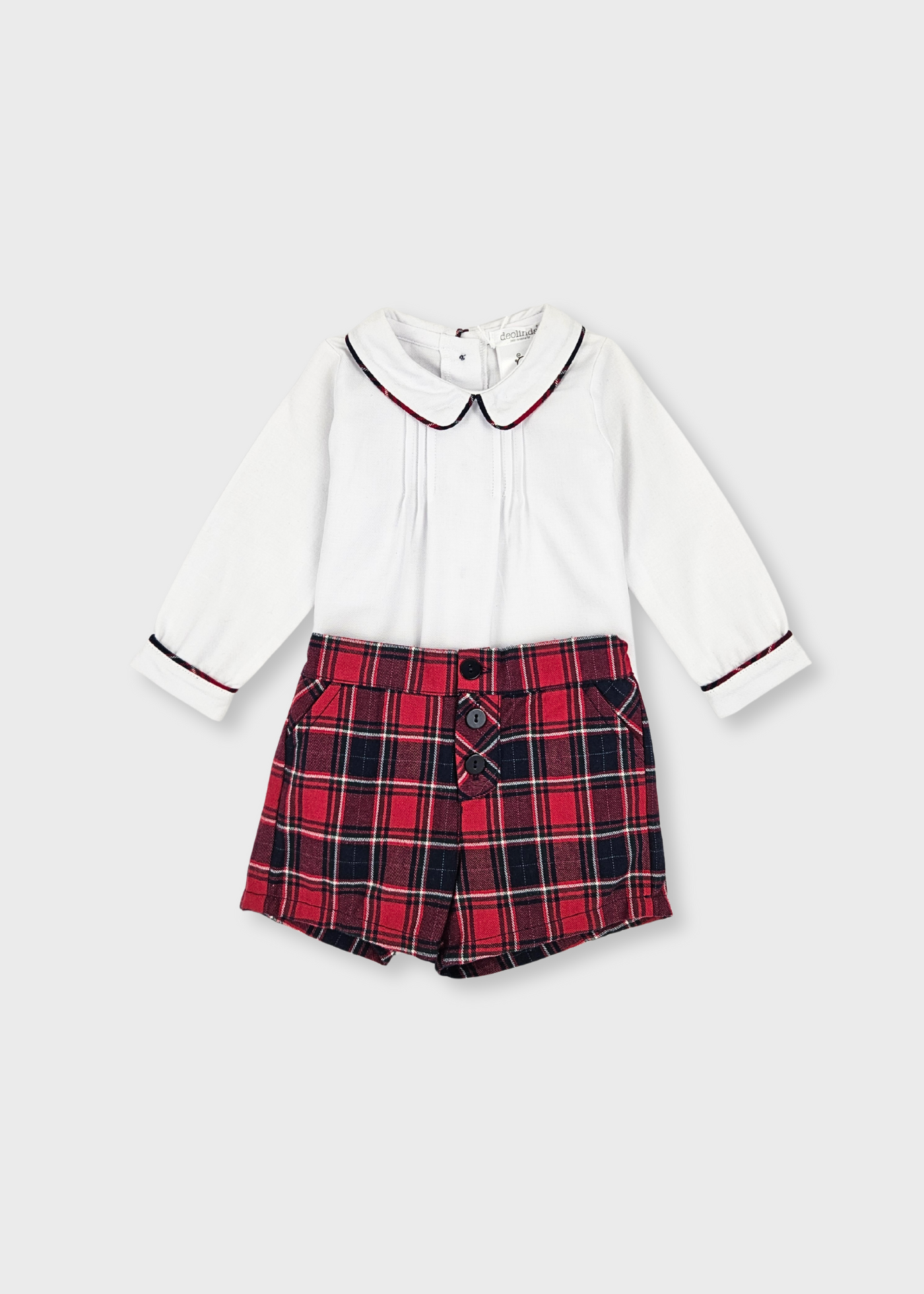 Conjunto de menino camisa e calção
