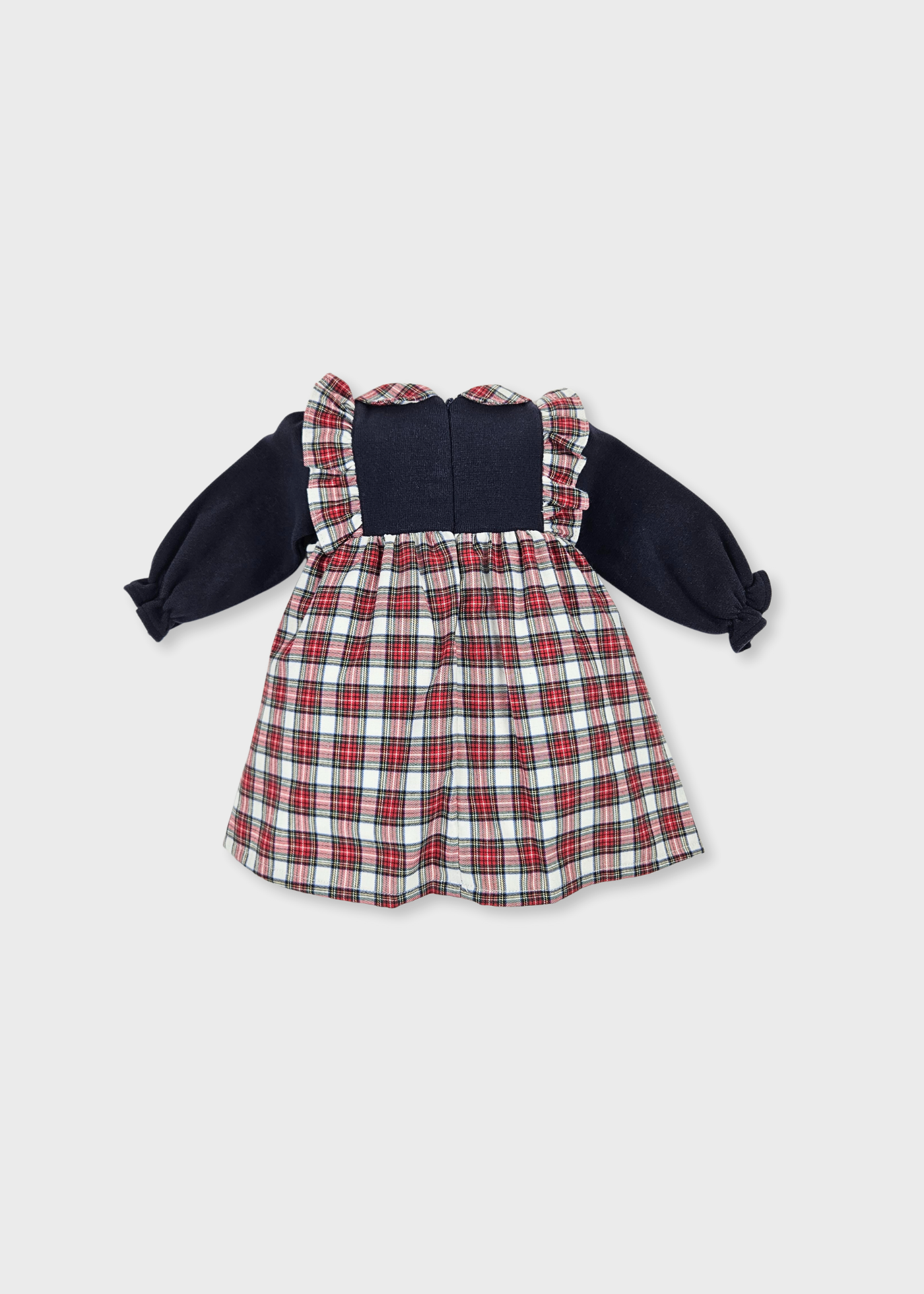 Vestido de Algodão com Xadrez