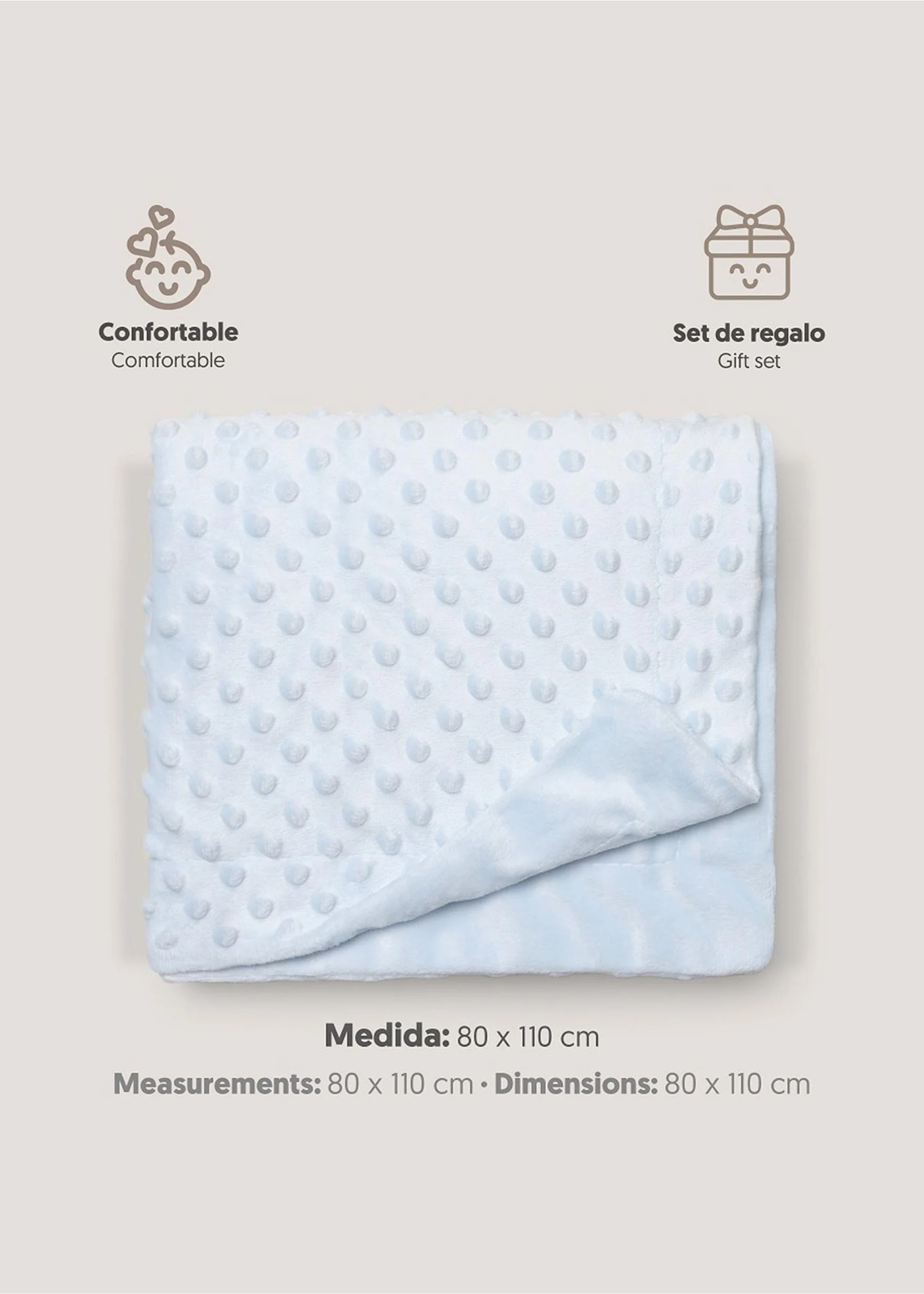 Manta de bebé interbaby