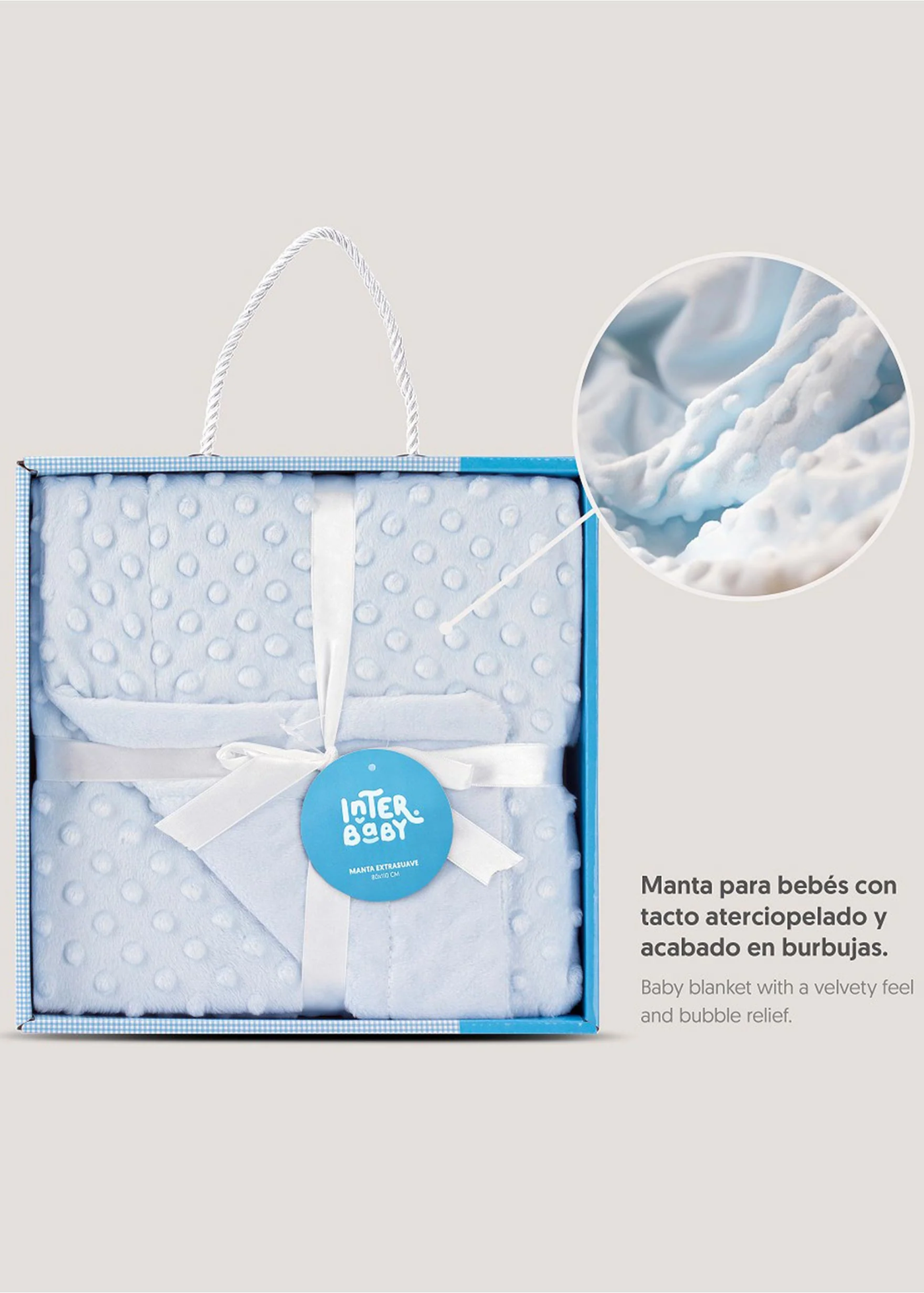 Manta de bebé interbaby