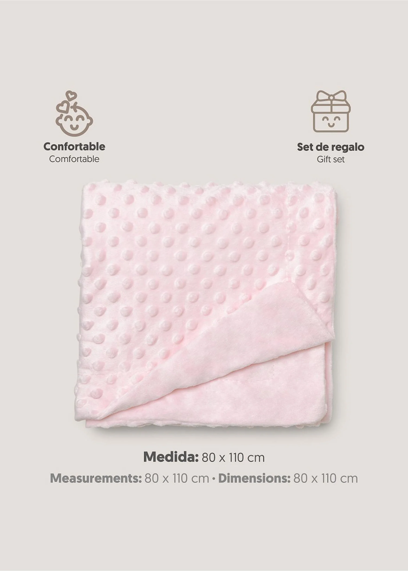 Manta de bebé interbaby