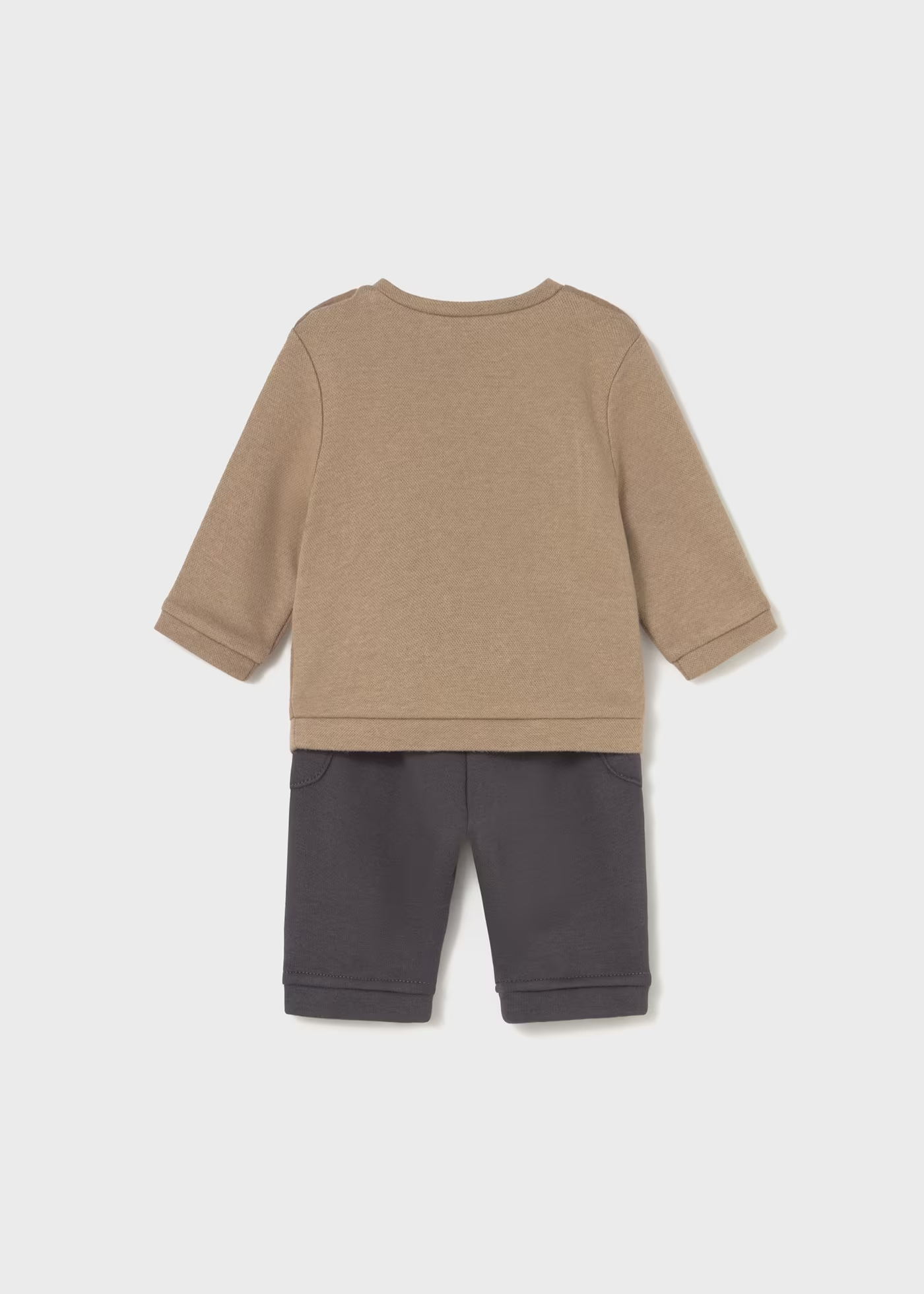 Conjunto calças e sweat recém nascido