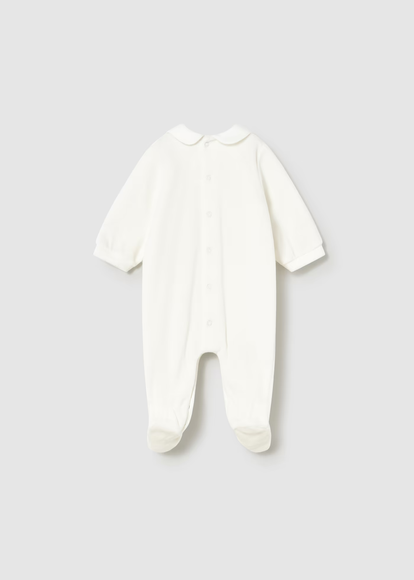 Babygrow aveludado recém nascida
