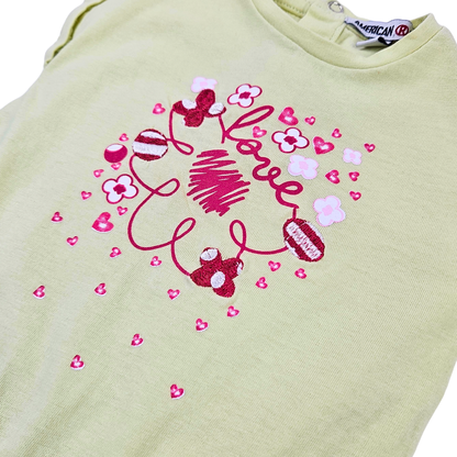 Camisola combinada com legging