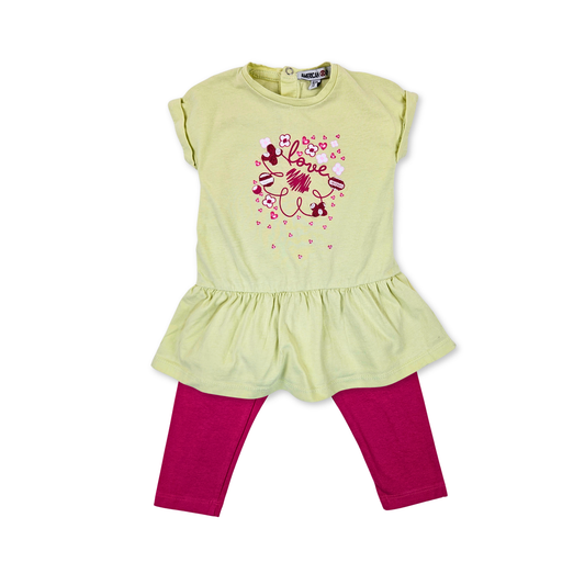Camisola combinada com legging
