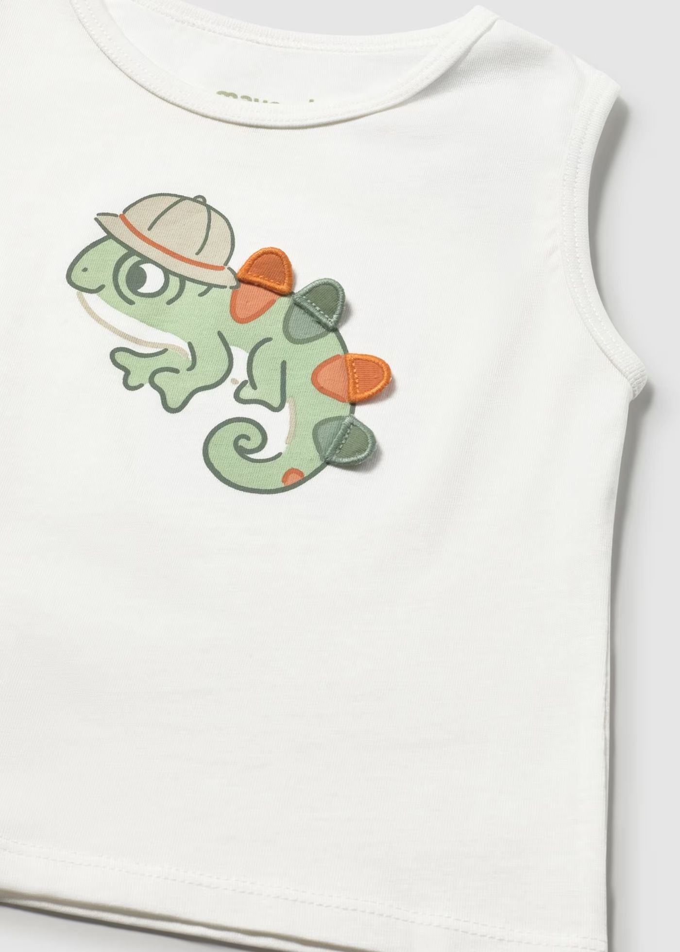 T-shirt de alças interativa, menino