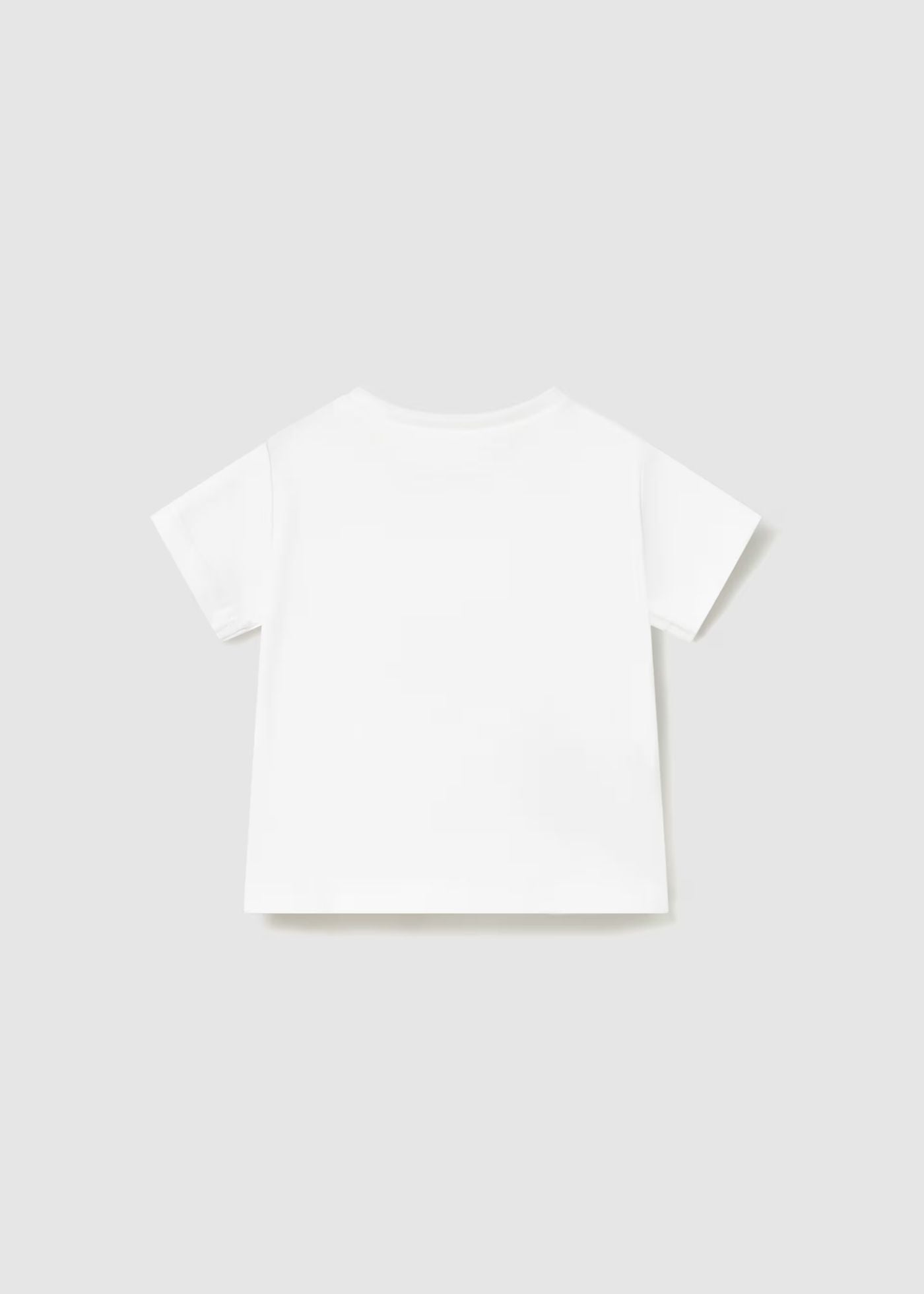 T-shirt de recém nascido, branca mayoral