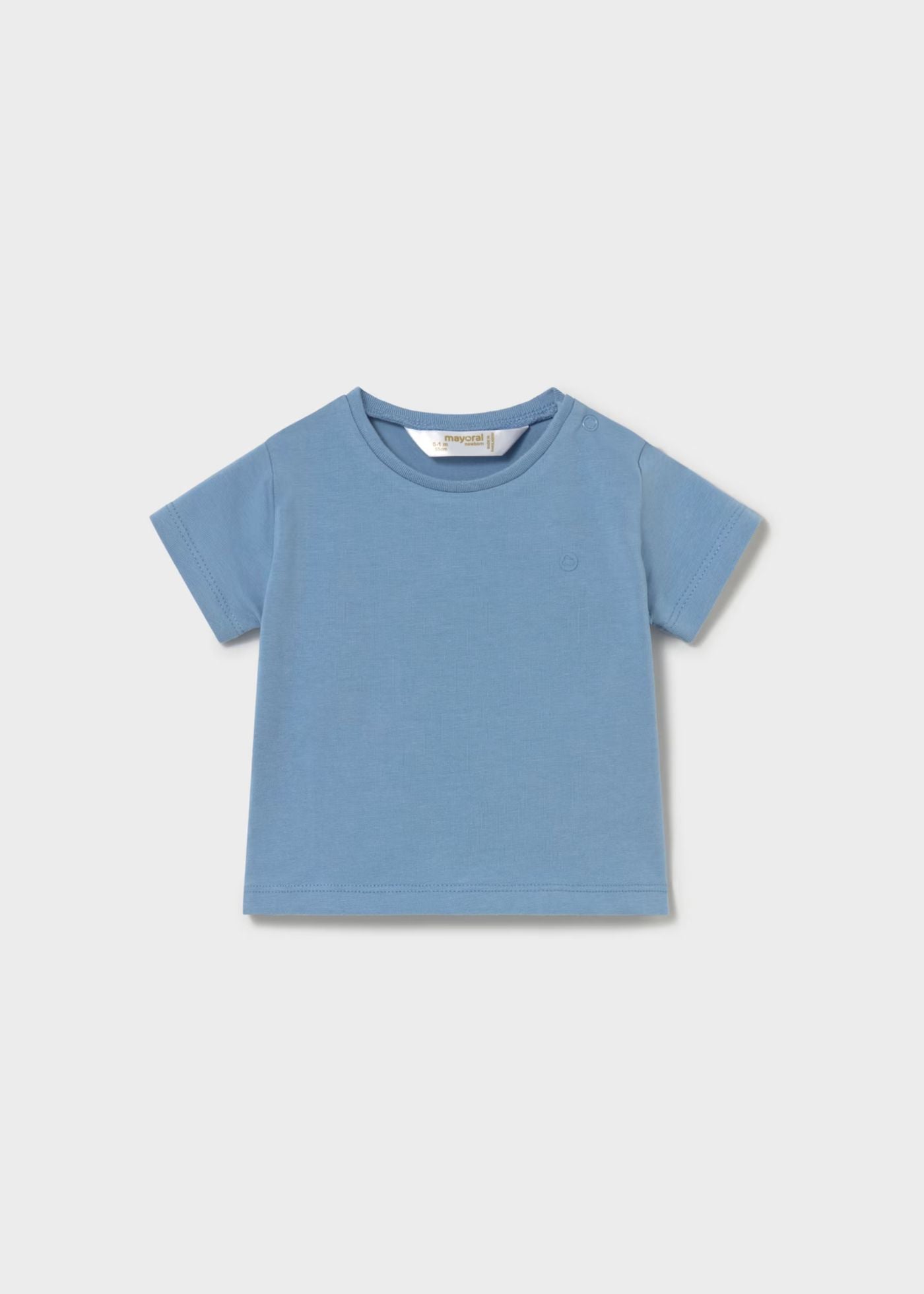 T-shirt de recém nascido, azul mayoral