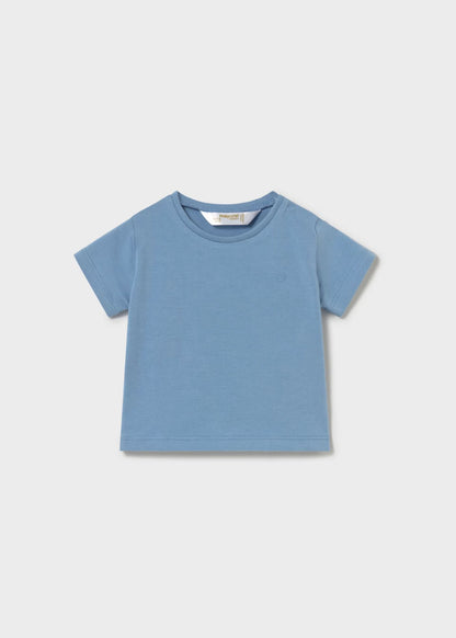 T-shirt de recém nascido, azul mayoral