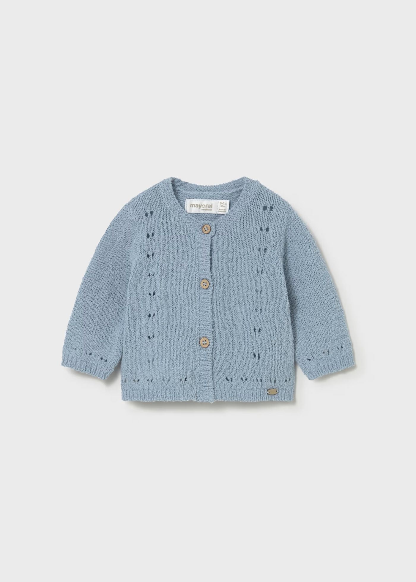 Casaco tricô recém nascido