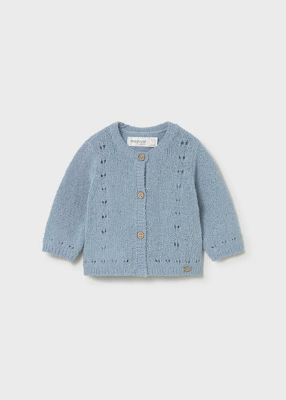 Casaco tricô recém nascido