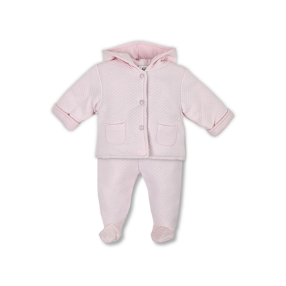 Conjunto de três peças Cor de Rosa
