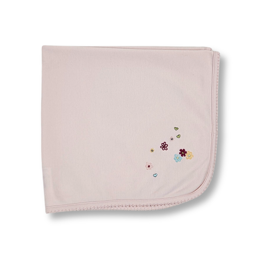 Fralda cor de rosa em Algodão