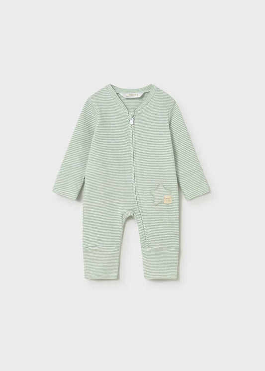 Babygrow ás riscas de recém nascido, mayoral