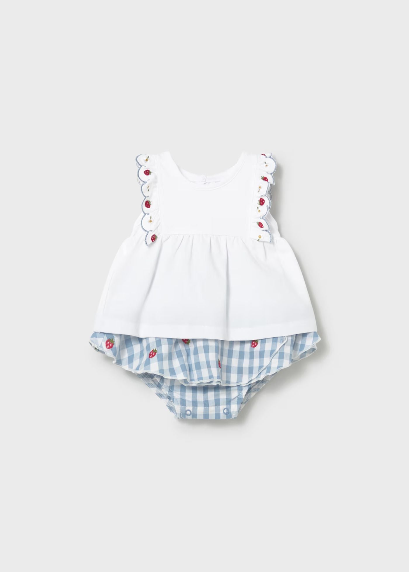 Conjunto saia e t-shirt recém nascida