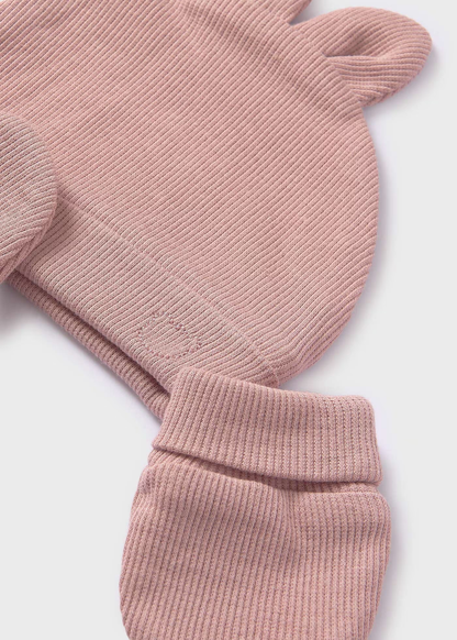 Conjunto gorro e luvas