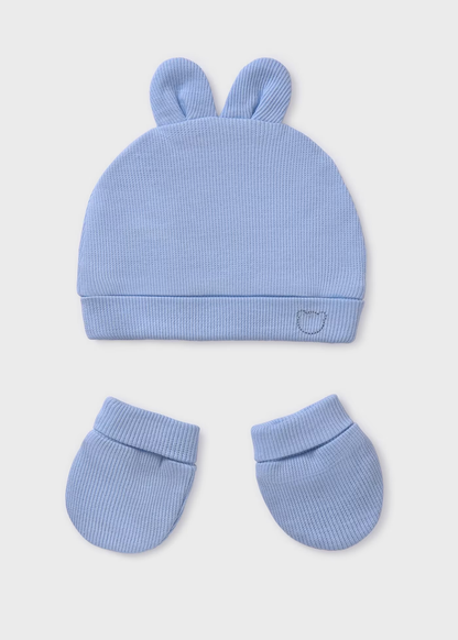 Conjunto gorro e luvas