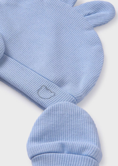 Conjunto gorro e luvas
