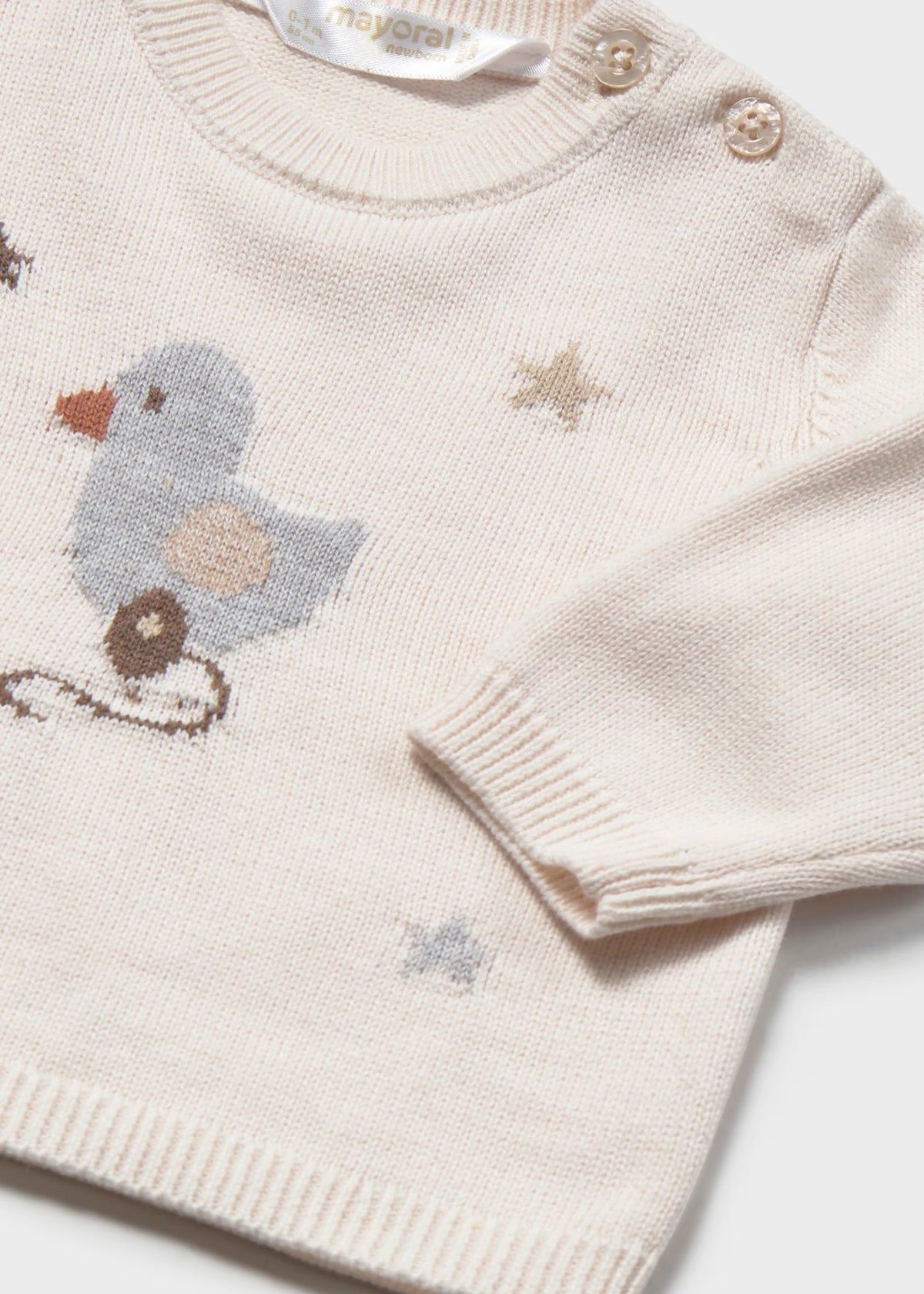 Conjunto camisola e calção com collant de bebé menino