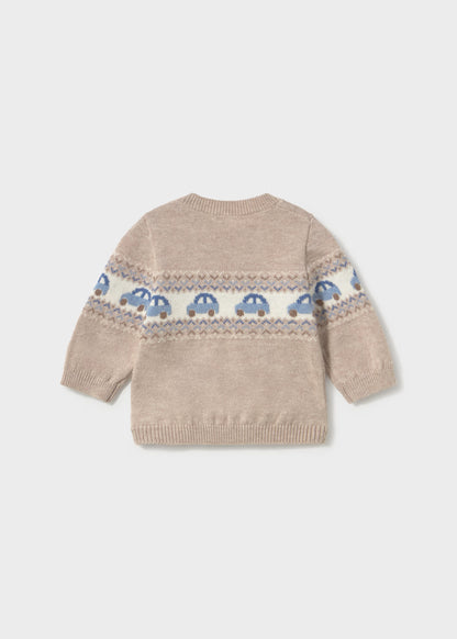 Camisola jacqard para bebé menino, mayoral