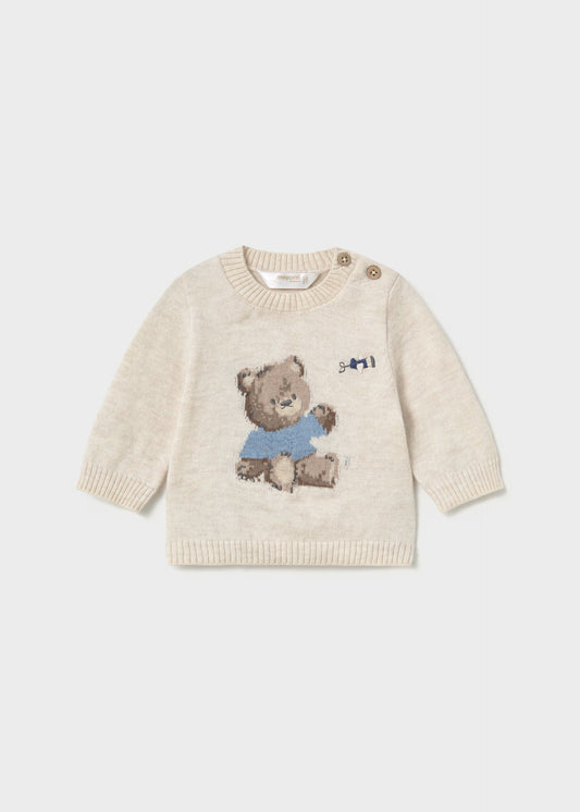 Camisola jacqard para bebé menino, mayoral